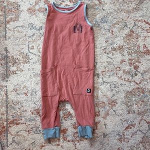 Rags to Raches romper size 3-4